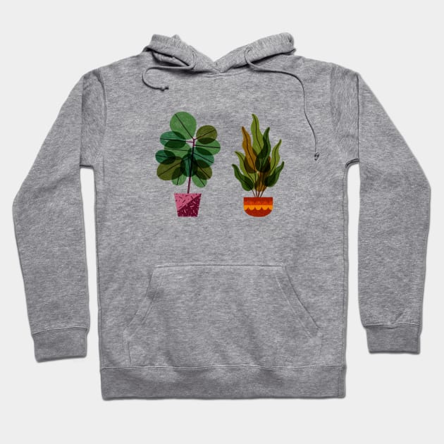 House Plants Hoodie by megansebesta